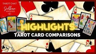  Tarot Card Comparison Highlights | MUST WATCH!