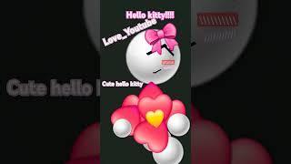 i made hello kitty Please subacribe to me #Credit #Shorts #Edit #Emojis #Lyrics 