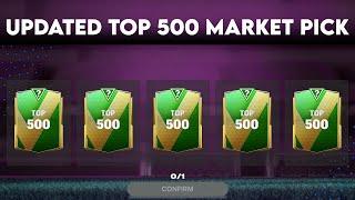 WOW!! THIS UPDATED TOP 500 MARKET PICK REWARDS ARE ACTUALLY GOOD [ MADE 200 MIL COINS ] - FC MOBILE!