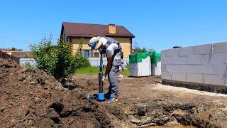 Как сделать простой кессон скважины за пол дня своими руками