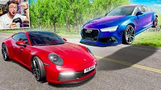 ACCIDENTES EXTREMOS DE COCHES EN LA AUTOPISTA  | BeamNG Drive