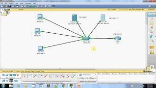 Internet Technology - DHCP DNS Cisco Packet Tracer