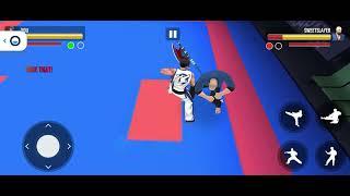 Kim Domi VS Sweet Slayer in Karate fighter Karate fighter game video