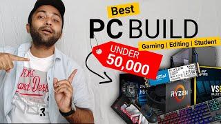 PC Build Under 50000, 4k Editing Gaming PC Build Under 50000 | (2022) Full Setup