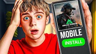 How to PLAY Delta Force Mobile NOW  (Tutorial)