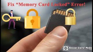 Fix "Memory Card Locked" Error! [Ultimate Video Guide]