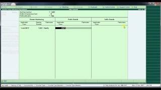 How to set prefix and suffix in invoices - Tally ERP9  | how to set invoice number in tally erp 9