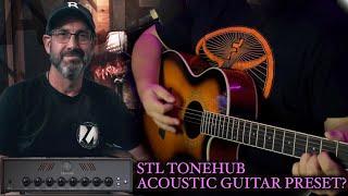 STL TONES has an acoustic guitar preset? (STL Tones Machine)