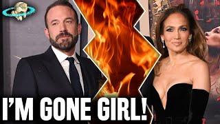 HE'S MOVED OUT!? Jennifer Lopez & Ben Affleck Headed for DIVORCE!?