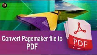 Pagemaker to pdf - How to convert PM7.0 to pdf - PageMaker 7.0 tutorial in hindi @creatorratikanta
