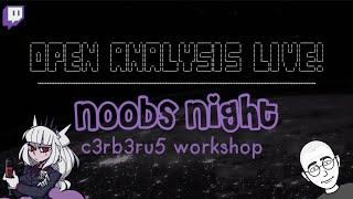 N00bs Night Malware RE Workshop with @c3rb3ru5d3d53c