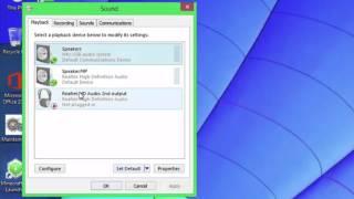 Adjusting the Microphone Settings in Windows 8