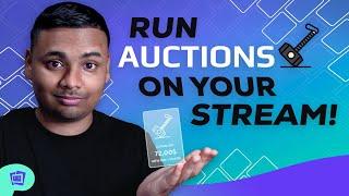 Streamloots Auctions Tutorial: Host Auctions On Your Stream