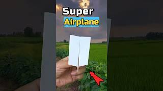 Super paper plane | how to make a paper airplane