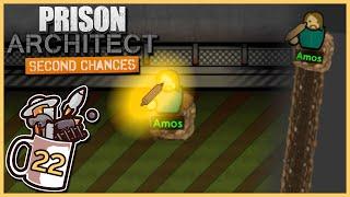 I Escaped Using a Rolling Pin | Prison Architect - Second Chances #22 - Let's Play / Gameplay