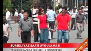 Sürekli Yaz Saati Uygulaması