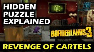 Ultraviolet mansion Hidden Puzzle Solved & Explained | Revenge of the Cartels | Borderlands 3