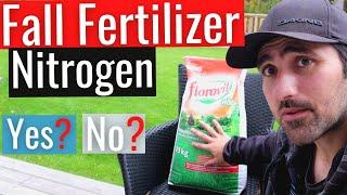 Fall Lawn Fertilizer [Nitrogen before winter or not?]