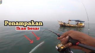 Bikin gagal fokus ‼️ Panen strike di Tengah Laut || tehnik mancing di Laut dalam