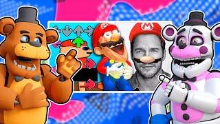 Freddy and Funtime Freddy REACT to SMG4: Mario Reacts To Nintendo Memes