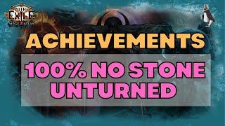 [POE Achievements] No Stone Unturned | Path of Exile | Guide | 2022