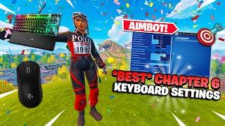 UPDATED BEST Keyboard & Mouse + Controller Settings for INSANE AIM + FAST EDITS Fortnite Chapter 6 