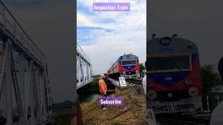 Inspection Train#Indian Railway#Passing Work said#Track Maintener#