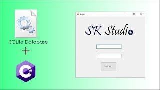 Login Form in C# Windows Form Using SQLite Database with SQL Injection Protection