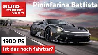 Pininfarina Battista: Mit 1900 PS noch fahrbar? | Fahrbericht | auto motor sport