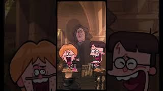 Hogwarts - Mini Harry Potter Cartoon #shorts