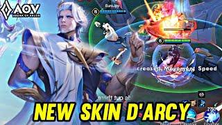 AOV : NEW SKIN DARCY OCCULTIST GAMEPLAY - ARENA OF VALOR LIÊNQUÂNMOBILE ROV