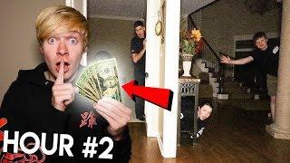 Last To Get Caught Wins $200 - HIDE AND SEEK CHALLENGE | Sam Golbach