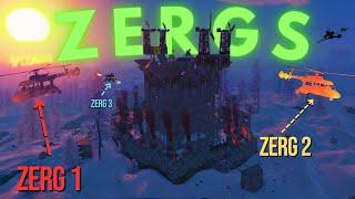 Surrounded by ZERGS - Rust