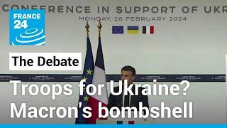 Boots on the ground? NATO allies reject Macron's 'troops for Ukraine' overture • FRANCE 24 English