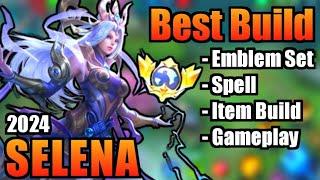 SELENA BEST BUILD 2024 | TOP 1 GLOBAL SELENA BUILD | SELENA - MOBILE LEGENDS | MLBB