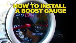 How To Install Boost Gauge DIY