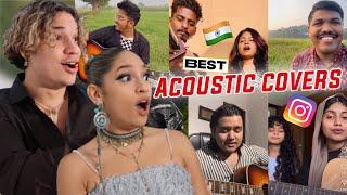 When the cover is better than the original! Latinos react to Viral Indian Acoustic Singing Reels