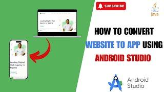 How to convert website into an Android App using WebView in Android Studio