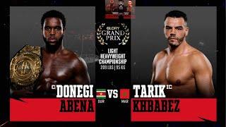 Donegi Abena v Tarik Khbabez | GLORY Heavyweight Grand Prix 2024