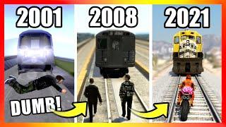 Evolution of TRAINS LOGIC #2 in GTA Games (2001-2021)