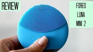 Foreo Luna Mini 2  Electric Face Brush Review/Demo + Clarisonic Comparison