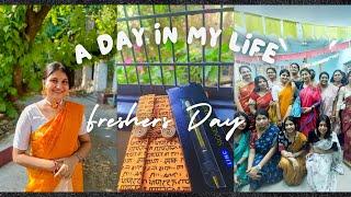 Freshers Day ️| Lady Brabourne College|First Vlog|@ami_shirsha