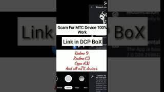 Gcam For mTk Device || Redme 9 Realme c3 oppo a31 || google camera for all Android