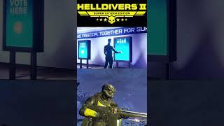 Helldivers 2 - earn the right to Vote!