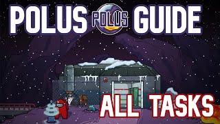 Among Us Polus Guide - Tips & Tricks - How To Do All Tasks On Polus Map