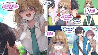 [Manga Dub] The beautiful transfer student happened to be my childhood friend, but when she saw me..