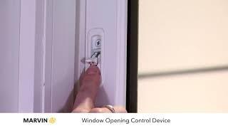 How to Use Marvin Window Opening Control Device (WOCD)