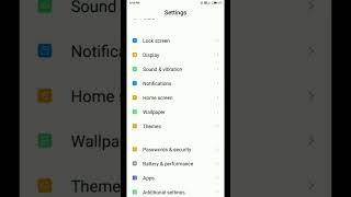 How to data usage on notification bar