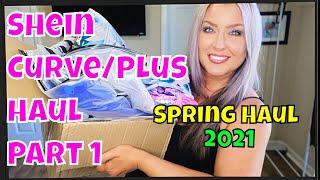 Shein Curve Haul | Spring 2021 | Plus Size Fashion Try on Haul | HOTMESS MOMMA VLOGS