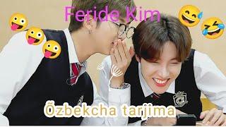 Run BTS 112 epizod 2 qism Feride Kim õzbek tiliga õgirdi